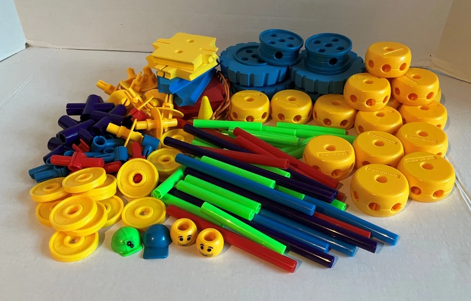 Waba Fun Super Structs Big Builder Construction Set 0504 126 Pieces - Image 3 of 4