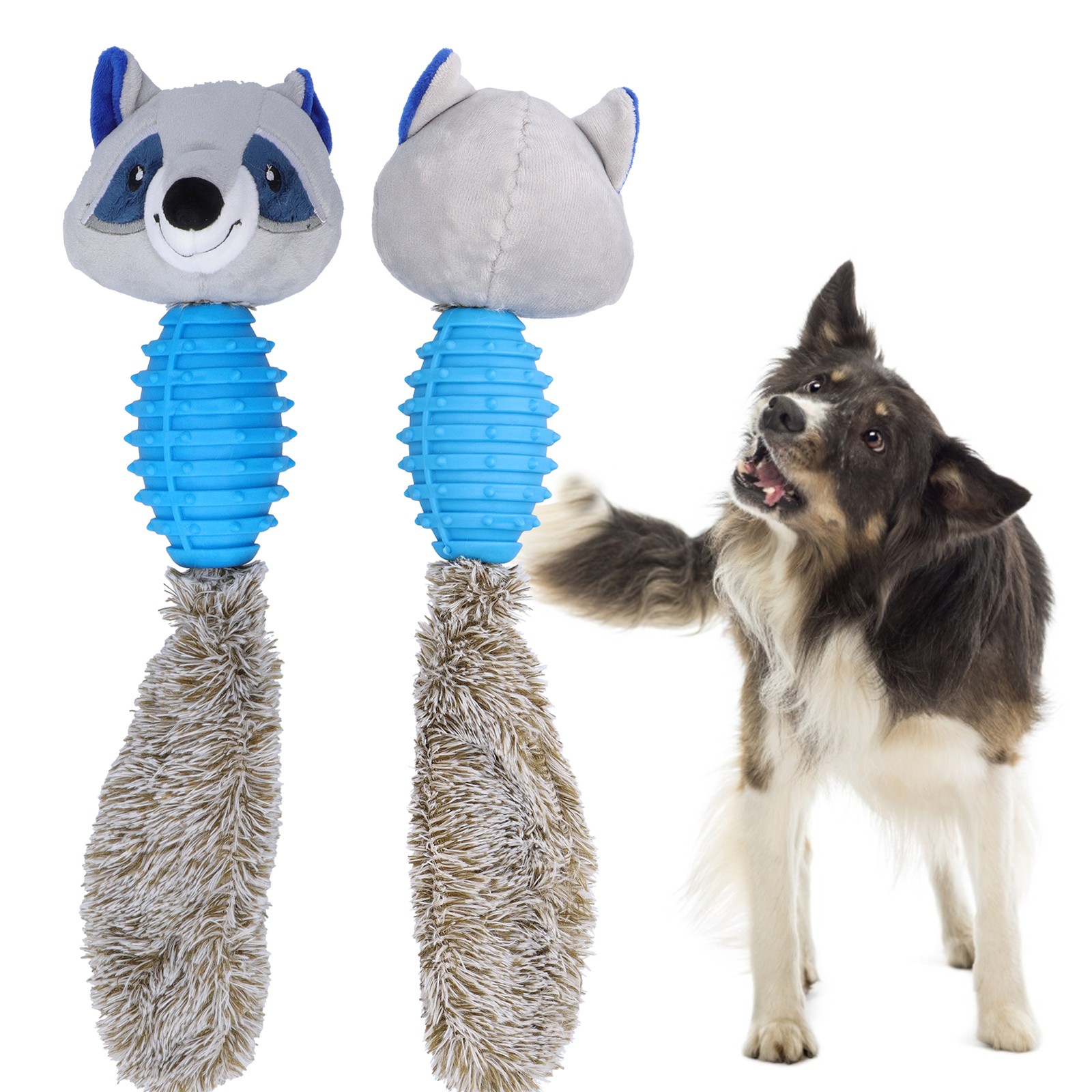 »Pet Chew Toys Teeth Cleaning Biting Interactive Training Stuffed Plush Animal