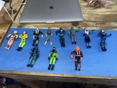 1980s Action Figure Lot Of 11 G.I. GI Joe Cobra 3.75 Vintage ARAH Parts Pieces