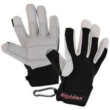 Klettersteig Handschuhe Unisex Echtleder Klet...