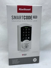 Kwikset SMARTCODE 270 Touchpad Electronic Lock - Satin Nickel