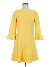 Valentino Women Yellow Casual Dress 6