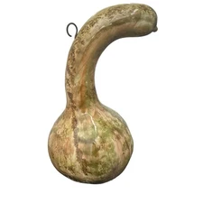 LOUISVILLE STONEWARE LARGE GOURD BIRD HOUSE