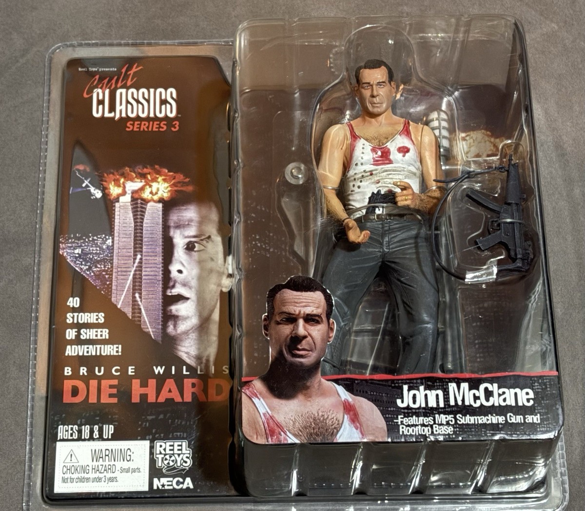 2005 NECA Cult Classics S3 Die Hard John McClane Bruce Willis