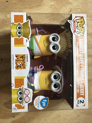 Funko Pop! Vinyl: Despicable Me - 2 Pack Tourist Dave & Jerry - FYE (Exclusive)