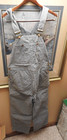Vintage 1950s Lee Button Fly Bib Overalls Sanforized Union Made Mens Womens — photo 1
