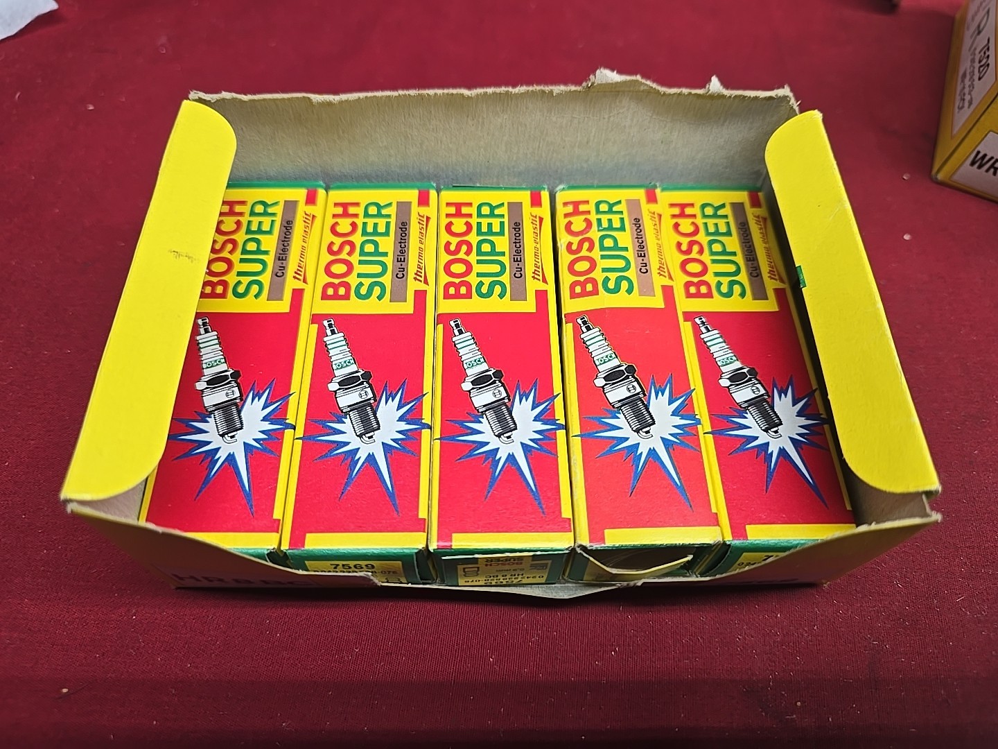 Bosch Super 5 Count 7569 Spark Plugs