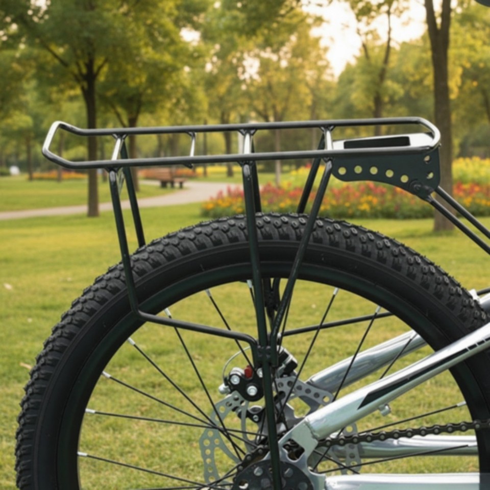 Cycle Store Rack Cycle Rear Cargo Rack Metal Rear Bike Cargo Rack Stable for Touring ...