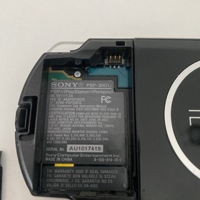 Sony Playstation Portable PSP-3001 Handheld Game System , Games Working