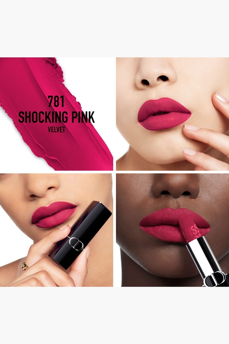 Dior Rouge Dior 781 Shocking Pink Velvet – Miss Dior Collection