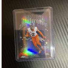 2025 Topps Chrome All-Chrome Pat Surtain II Refractor Football Card #ACT-18