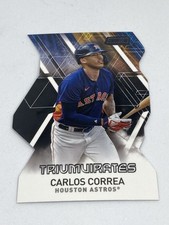 2021 Topps Stadium Club Triumvirates Black /99 Carlos Correa #T-21