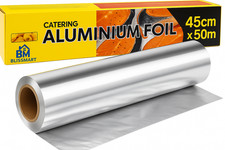 Kitchen Foil Aluminium Tin Foil Heavy Duty Catering Foil Wrap For Food Oven Bake