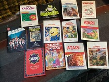 MOSTLY 1981 ATARI GAME INSTRUCTIONS IN EXCELLENT CONDITION