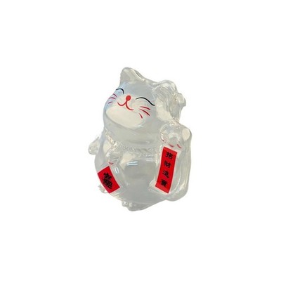 Maneki Neko Spardose, kleines Deko-Tier-Sparschwein für Kinder