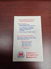 ES25 Indiana Pacers 1979/80 NBA Basketball Pocket Schedule - Marathon — photo 2