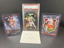 Bo Nix Rookie Card Lot PSA 10 Prizm Draft Picks + Select + Absolute RC Broncos