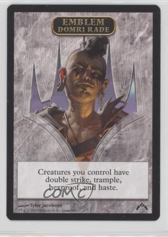 Token - Emblem Domri Rade Magic: Gatecrash Tokens #T8