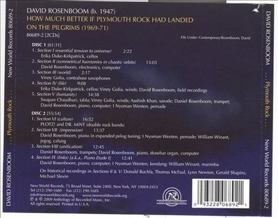 HOW MUCH BETTER IF PLYMOUTH ROCK HAD LANDED ON THE PILGRIMS NEW CD