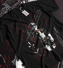 Anime Black Clover Asta Demon Black T-Shirt