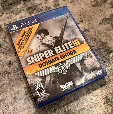 Sniper Elite 3 Ultimate Edition (Sony PlayStation 4 PS4) - CIB Complete - Tested