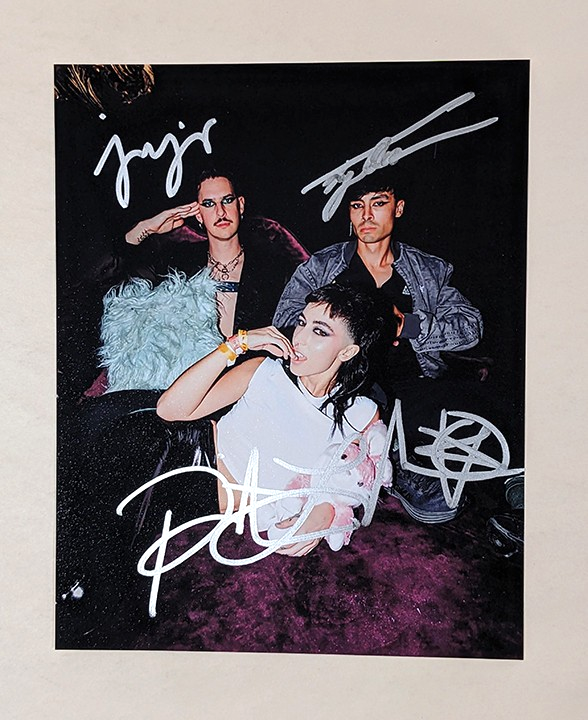 Pixel Grip SIGNED 8x10