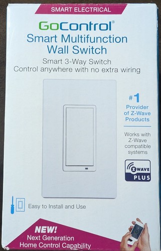 Go Control Smart 3 Way Switch Zwave - Picture 1 of 4