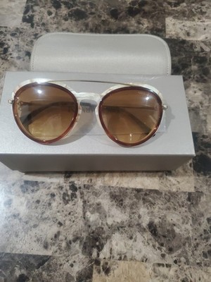 Giorgio Armani Sunglasses AR6055 3013/2L Gold Havana Frames Brown Lens 54MM