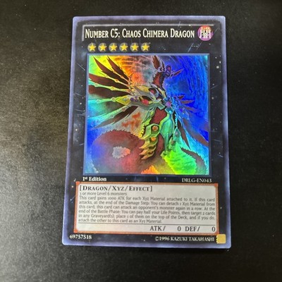 Number C5: Chaos Chimera Dragon - DRLG-EN043 - Super Rare - Unlimited Edition - 