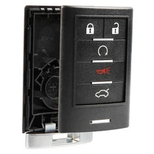 Key Fob Remote Shell Case Replacement for Cadillac CTS STS M3N5WY7777A