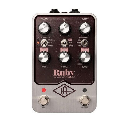 Universal Audio UAFX Ruby '63 Top Boost Amplifier - Limited Time Offer