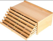 MEEDEN 6-Drawer Artist Supply Storage Box - Portable Foldable Multi-Function Bee