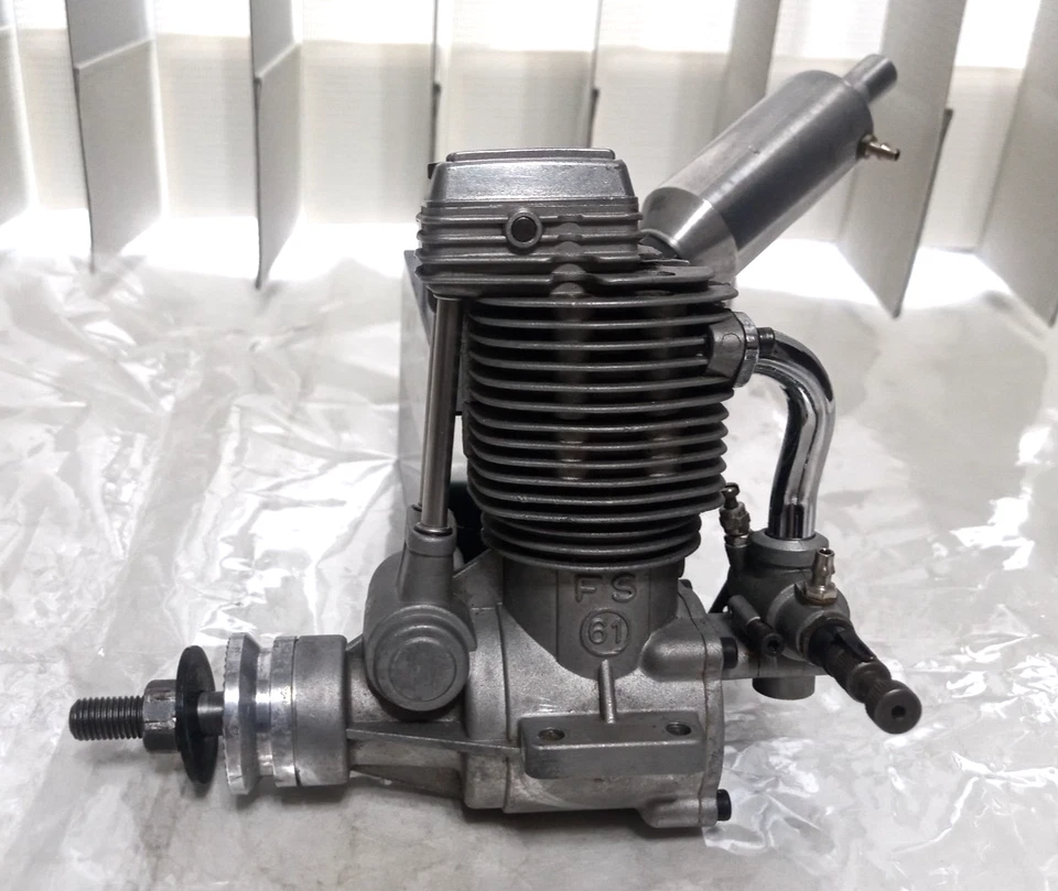 O.S. FS-61 Surpass Four Stroke Engine RC Motor Airplane MUFFLER - Image 2 of 4