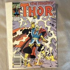 The Mighty Thor #378 Marvel Comics 1987 When Loki Stood Alone Copper Age Comic