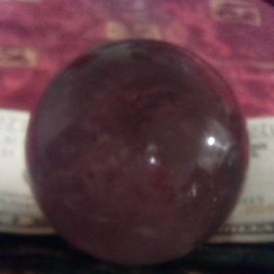 Natural Amethyst Ball Polished Sphere Crysstal 
