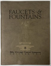 Faucets  Fountains Chicago Faucet Co. Commemorative Catalog  A  Paperback Book
