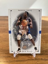 1998-99 SP Authentic - Patrick Ewing #59 New York Knicks