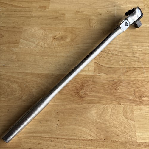 Craftsman 16.25" Flex Head Ratchet 1/2" Drive W/ Thumb Wheel VVT 44983 USA - Afbeelding 12 van 19