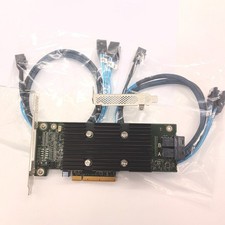 PERC H330 12GB/S PCI-EXPRESS 3.0 SAS RAID CONTROLLER CARD & 2x Cables 8643 #xz