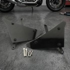 2 Stück Direkter Ersatz Motorrad Seitendeckel mit Befestigungsmaterial