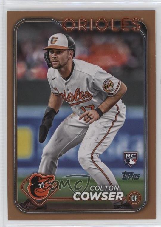 2024 Topps Series 1 Gold 1030/2024 Colton Cowser #257 0x6q