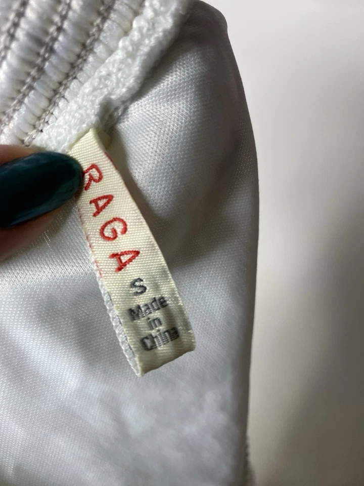 Raga Women's Small Midi A-Line Prairie Skirt Crochet Mint Green Boho Cottage - Image 4 of 4