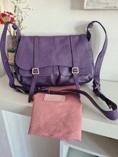 RADLEY Grosvenor  Leather Shoulder Bag Purple Crossbody Satchel Medium 