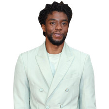 Chadwick Boseman (Suit) Half Body Buddy Cutout