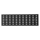Reusable Wall Mount Pegboard Panel Black for Dorm and Room Organization
