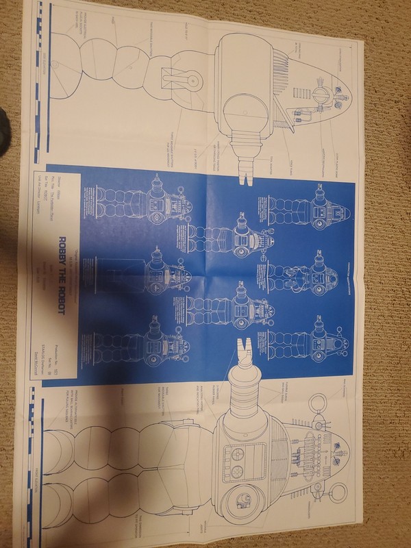 Robby The Robot - Original Forbidden Plant Specifications