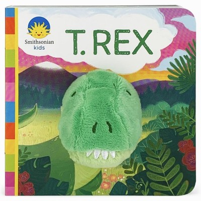 I Am a T.rex Finger Puppet Board Book from Smithsonain Kids: For Little Dino...