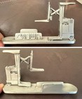 Pewter Crown Forklift Business Card Holders 4.5” x 2-3/8”