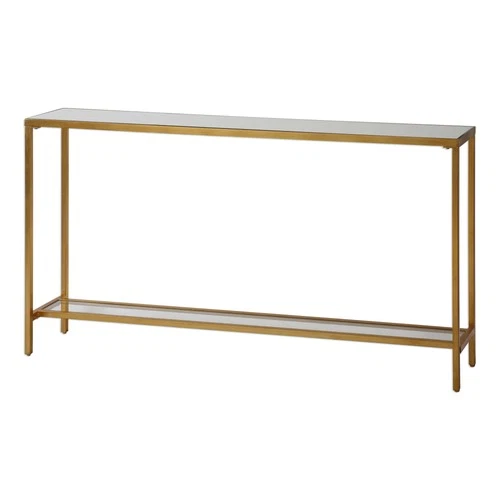 Uttermost 24685 Hayley 60"W Metal Console Table - Gold - Picture 2 of 3