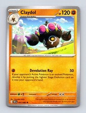 CLAYDOL 047/086 UNCOMMON CHAOS RISING POKEMON NM